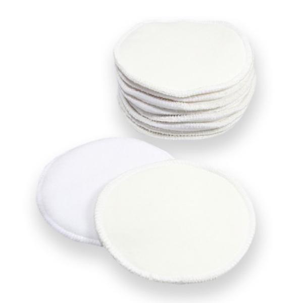 Petit lulu zoogcompressen - 5 sets - velours - wit