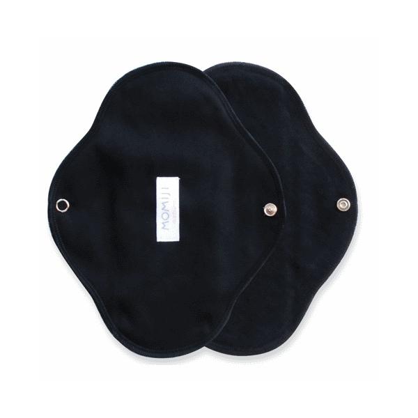 Momiji Natural Maandverband Medium - Black