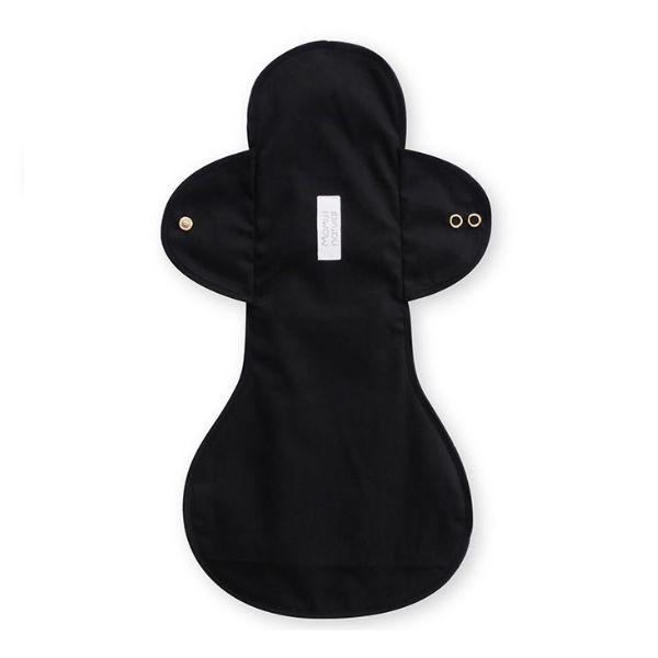 Momiji Natural Nachtverband extra lang - Black