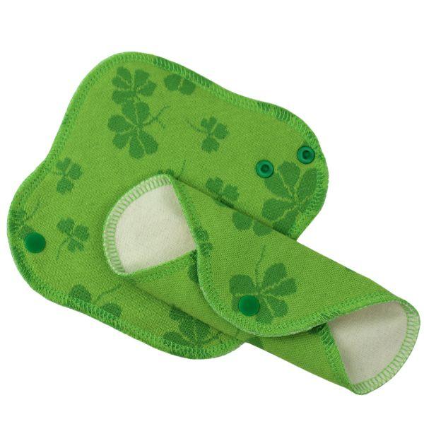 Myllymuksut Inlegkruisje Maijat® - Klaver - groen, Drukknoopje