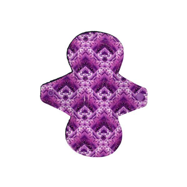 Lotte Pad Inlegkruisje - Paarse Ruiten