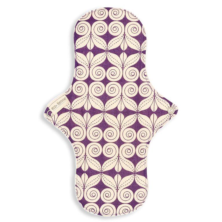 EcoFemme DayPad Plus - Natural paars