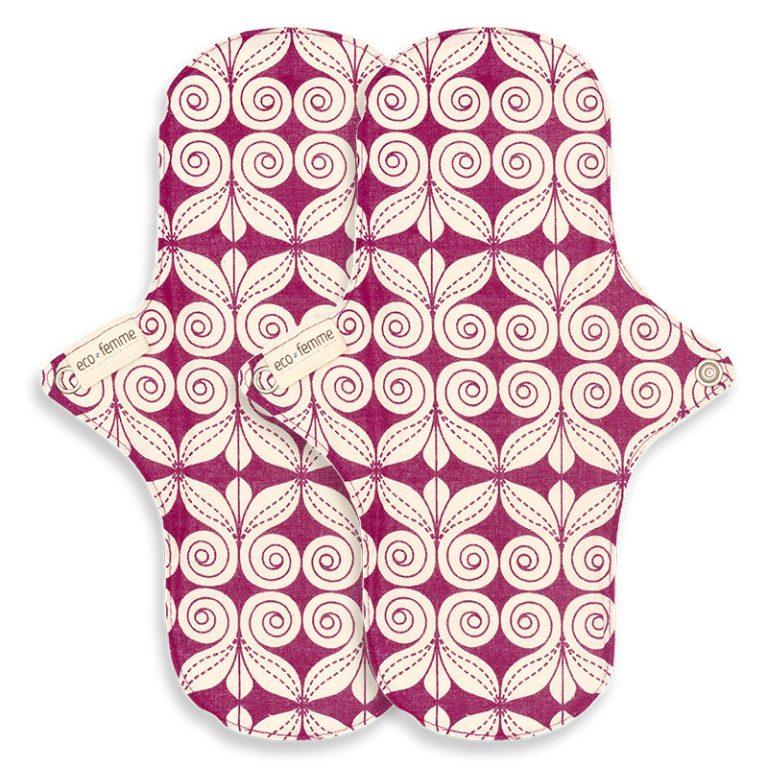 EcoFemme DayPad Organic Natural - 2 pack