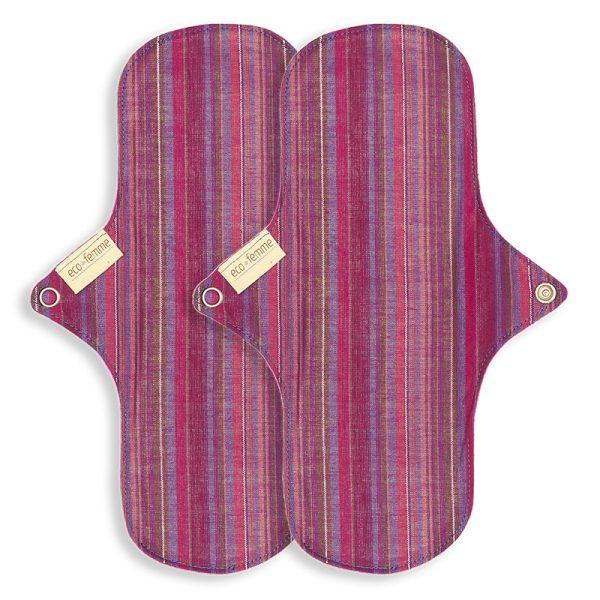EcoFemme Vibrant Organic Daypad- 2 pack