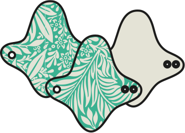 Menstrual pad Mini Reach – Paradise Tree | MaM Ecofit  (kopie)