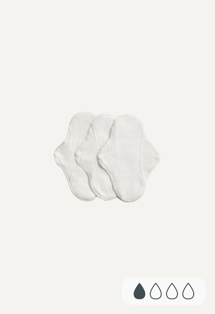 Imse Pantyliners Active - Wit - Set van 3