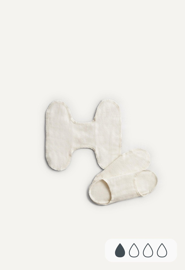 Pantyliners Snap Free – Wit (Set van 3) | Imse