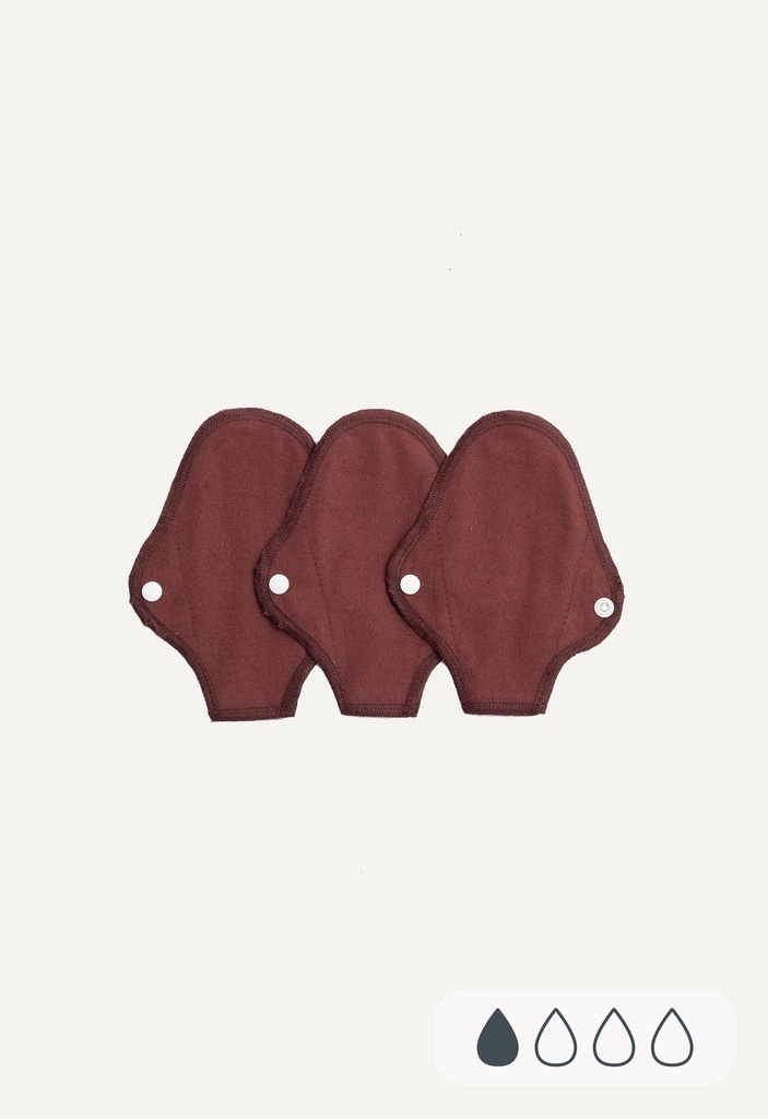 Inlegkruisje String Warm Brown – Set van 3 | Imse