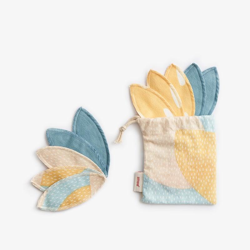 Labia Pads Blue Sprinkle – Set van 10 | Imse