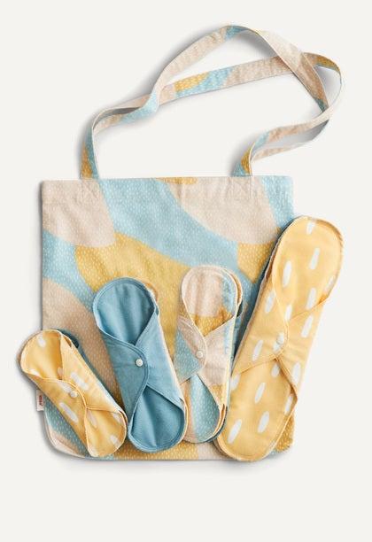 Start Kit Maandverband, Blue Sprinkle | Imse