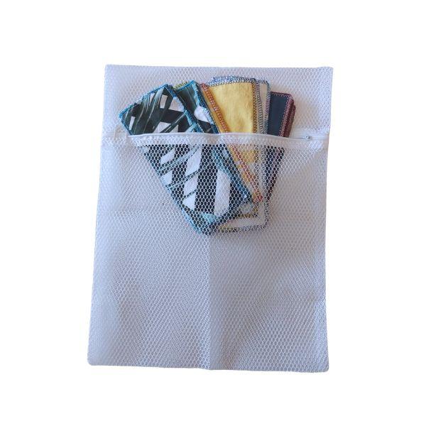 Wasnet met rits | 20x40 cm