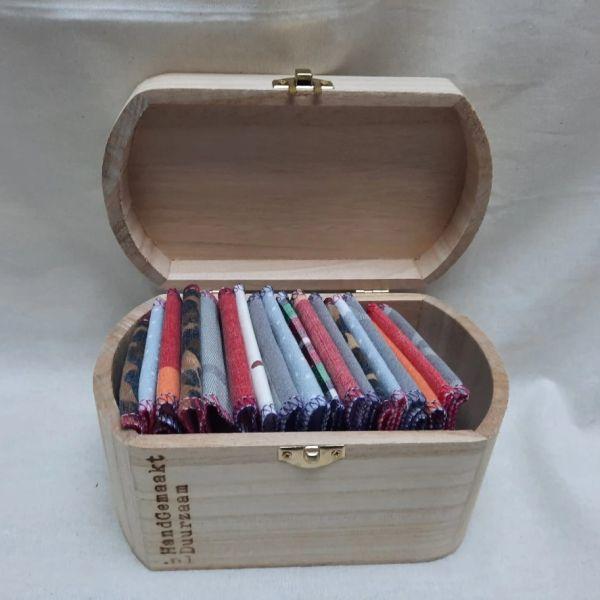 Wasbaar ‘Toiletpapier’ – Startset 20 Doekjes in Box