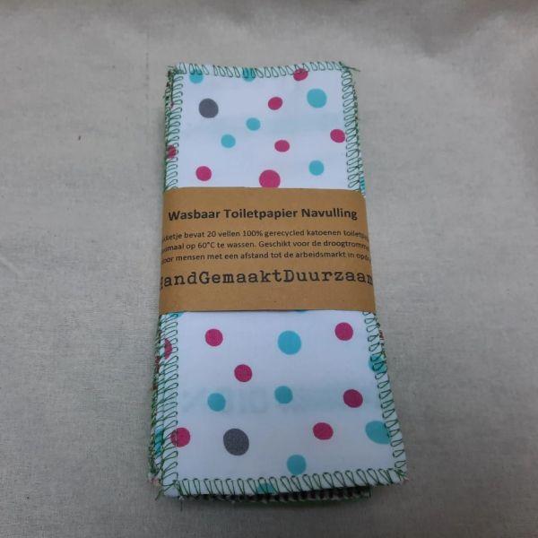 Navulling wasbaar ‘Toiletpapier’ – set van 20 doekjes