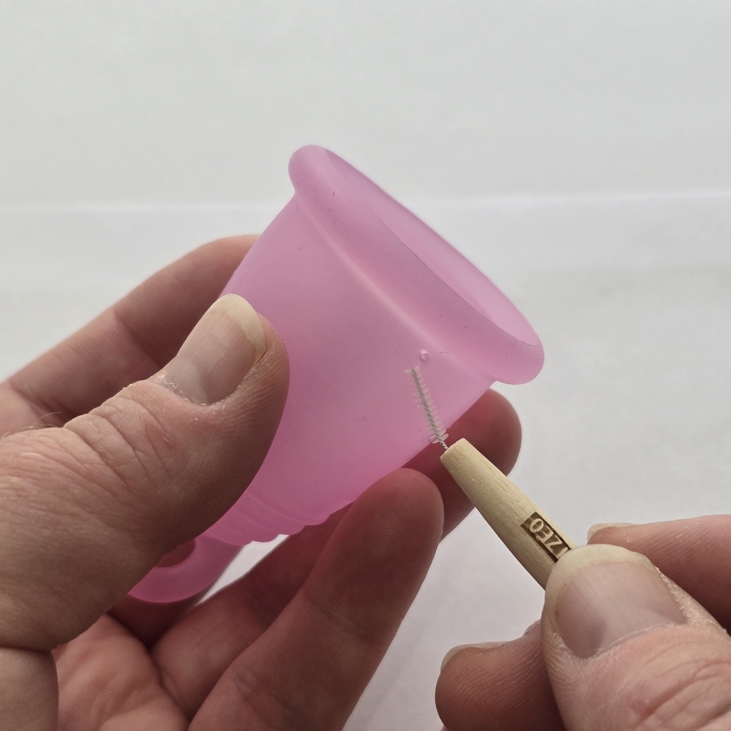 Reinigingsborsteltjes voor je menstruatiecup | Bamboe