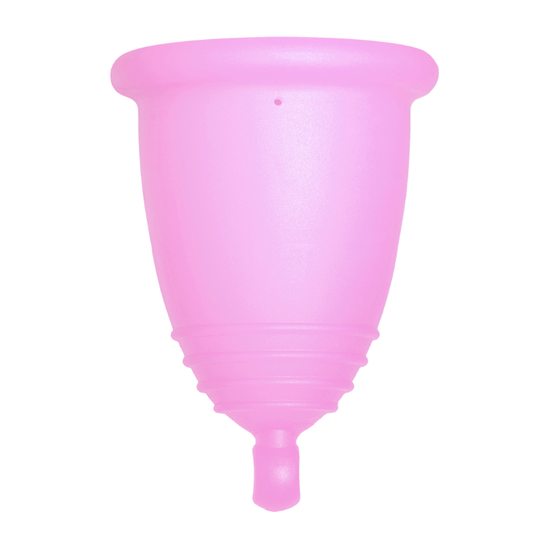 Me Luna® Menstruatiecup | Soft | S | Roze | met Balletje