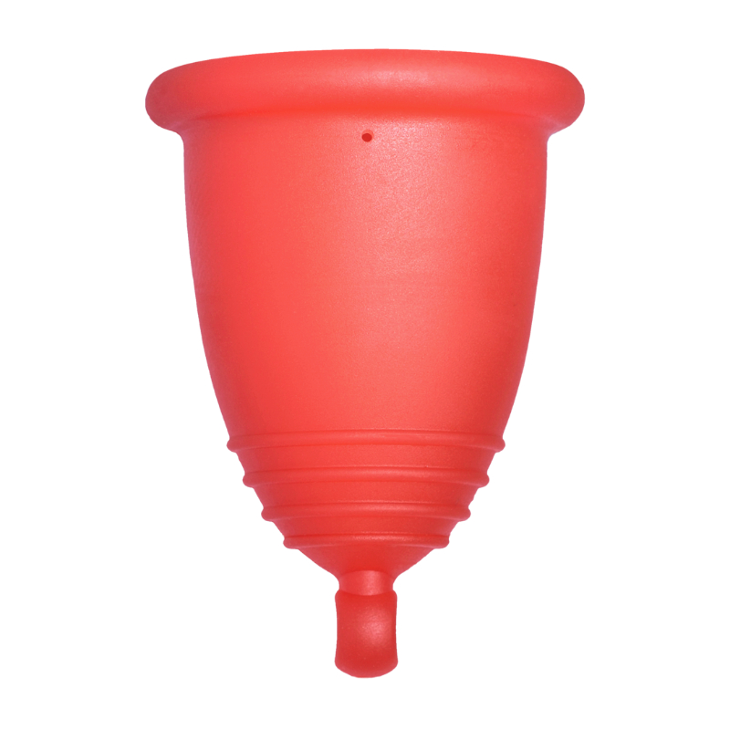 Me Luna® Menstruatiecup | Classic | M | Rood | met Balletje