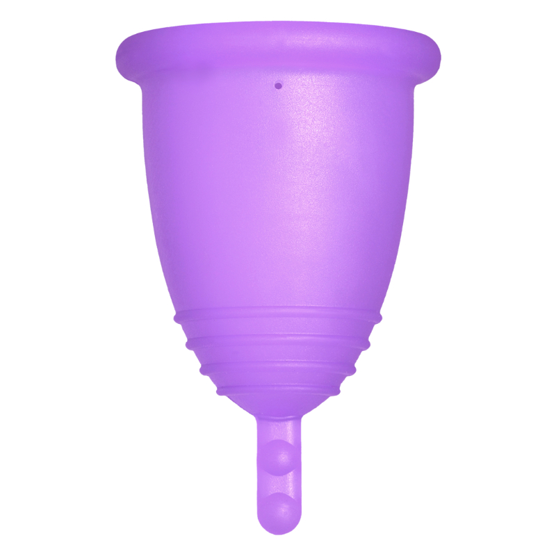 Me Luna® Menstruatiecup | Classic | L | Violet | met Steeltje
