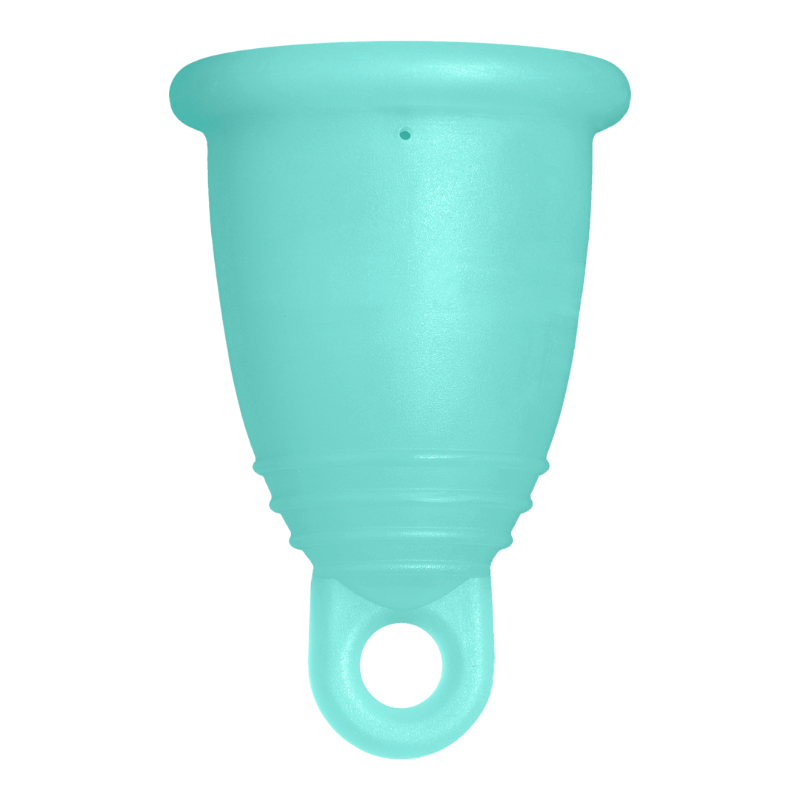 Me Luna® Menstruatiecup | Classic | L | Mint | met Ring