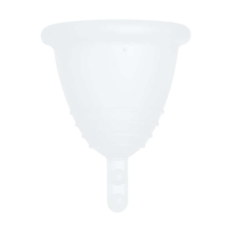Me Luna® Menstruatiecup | Classic | Shorty S | Naturel | met Steeltje