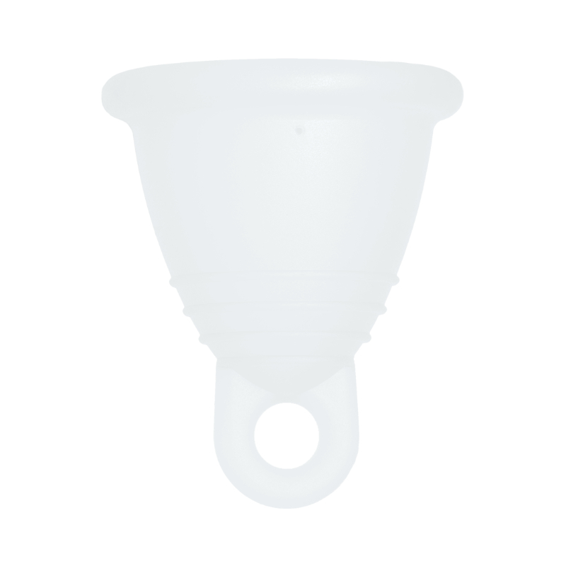 Me Luna® Menstruatiecup | Classic | Shorty M | Naturel | met Ring