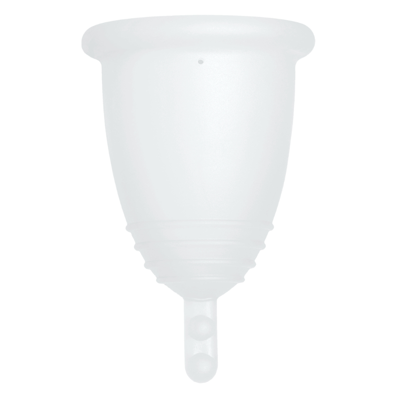 Me Luna® Menstruatiecup | Sport | S | Naturel | met Steeltje