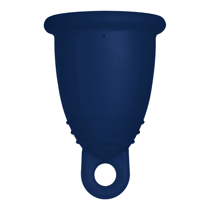 Me Luna® Menstruatiecup | Sport | S | Deep ocean | met Ring