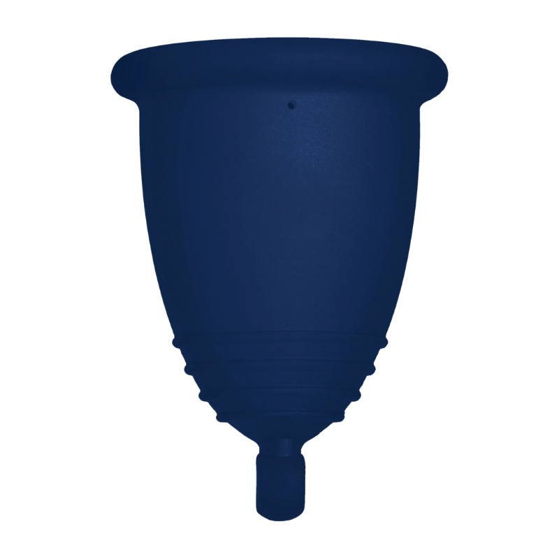 Me Luna® Menstruatiecup | Sport | M | Deep ocean | met Balletje