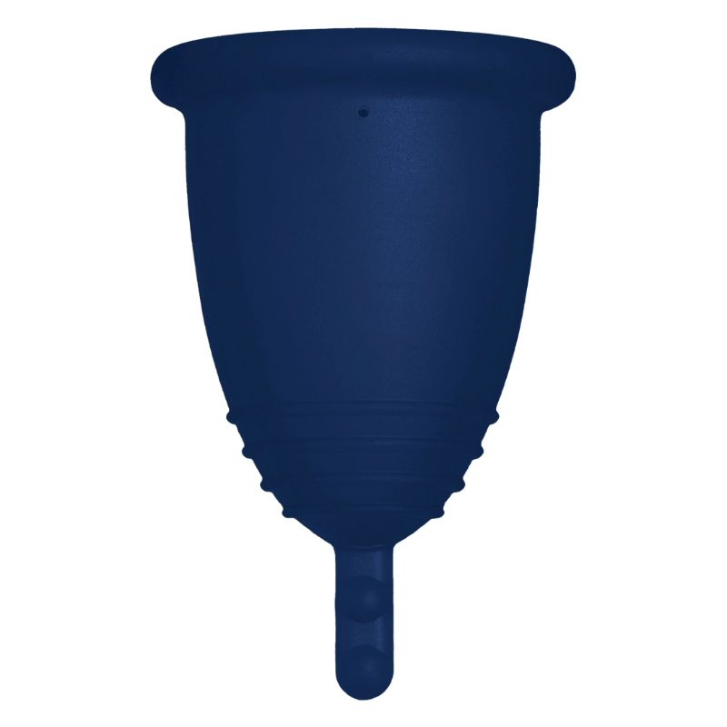 Me Luna® Menstruatiecup | Sport | M | Deep ocean | met Steeltje