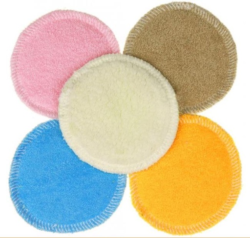 [CB 91002] Wasbare Gezichtsdoekjes gekleurd – Anavy – set van 2