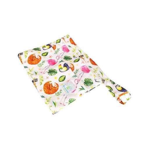 Wetbag Mini – Flamingo| Blümchen