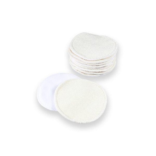 [8596040004648] Petit lulu zoogcompressen - 5 sets - bamboeviscose - wit