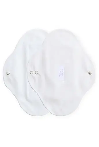 [4796002550099w] Momiji Natural Maandverband Large - wit