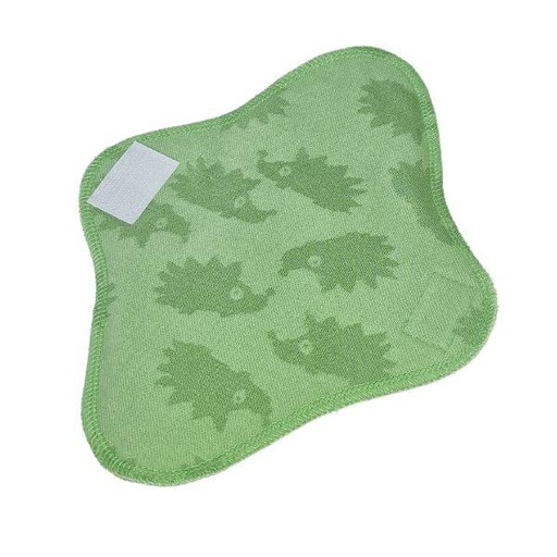 [6430024812305c-k] Myllymuksut Maandverband Maijat® - Egels - groen, Velcro