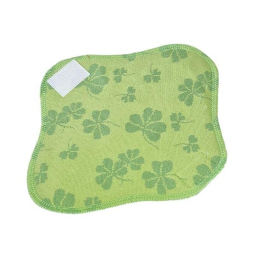 [6430024812305f-k] Myllymuksut Maandverband Maijat® - Klaver - groen, Velcro