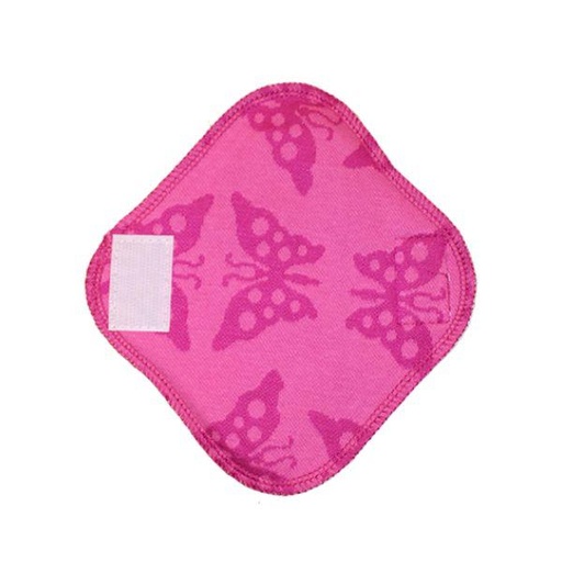 [6430024812312h-k] Myllymuksut Inlegkruisje Maijat® - Vlinder - roze, Velcro