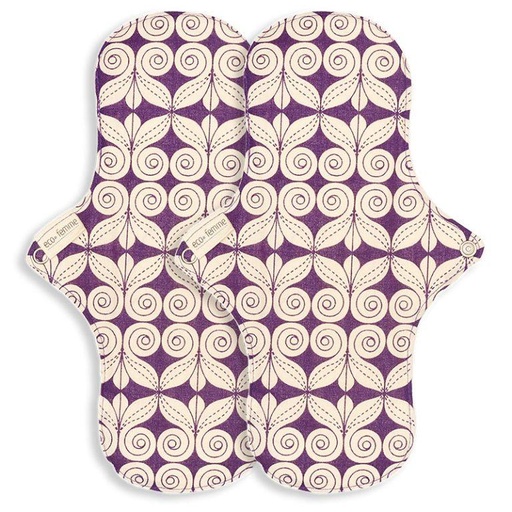 [n-DPPtwin_i] EcoFemme DayPad Plus Organic Natural - 2 pack