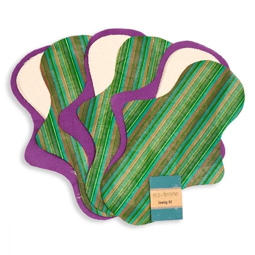 [v-MYO_i] EcoFemme DayPad Plus DIY Kit - Vibrant (groen)