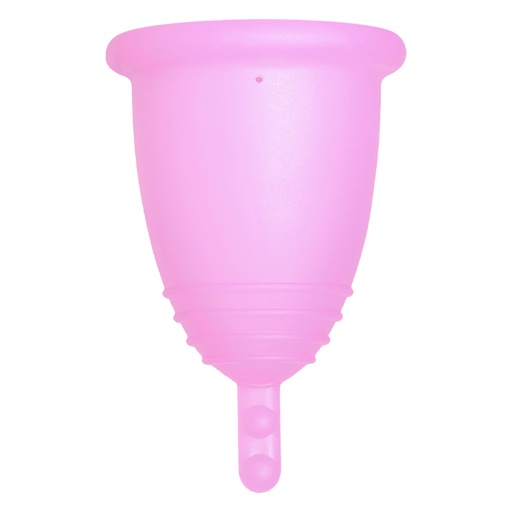 [4260554380898] Me Luna® Menstruatiecup | Soft | M | Roze | met Steeltje