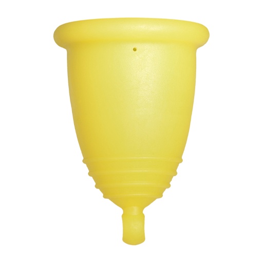 [4260554381116] Me Luna® Menstruatiecup | Soft | M | Geel | met Balletje