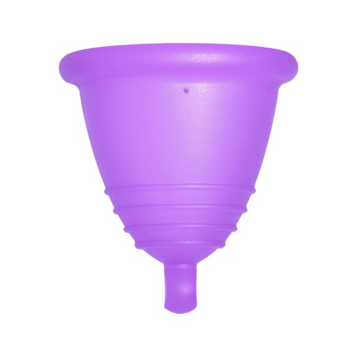 [4260554382168] Me Luna® Menstruatiecup | Classic | Shorty L | Violet | met Balletje