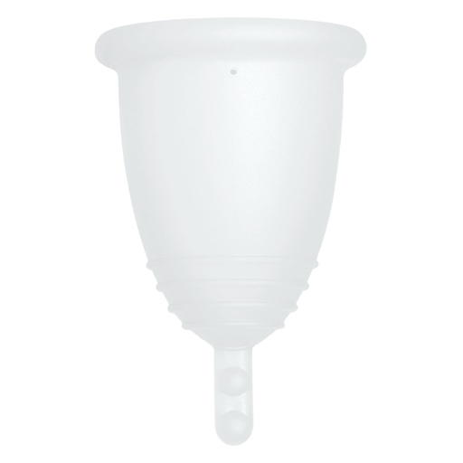 [4260554381680] Me Luna® Menstruatiecup | Sport | S | Naturel | met Steeltje