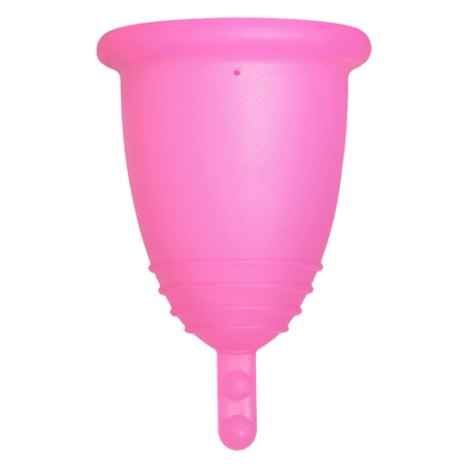 [4260554385701] Me Luna® Menstruatiecup | Sport | L | Fuchsia | met Steeltje