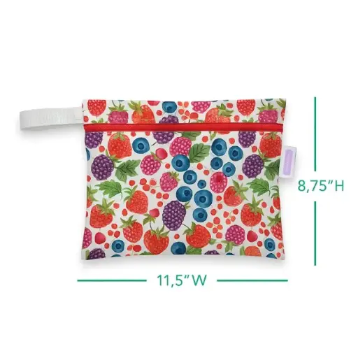 [840015720896] Wetbag Mini – Berry Patch | Thirsties 