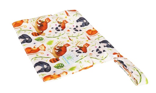 [9009612016127] Wetbag Mini – Panda | Blümchen